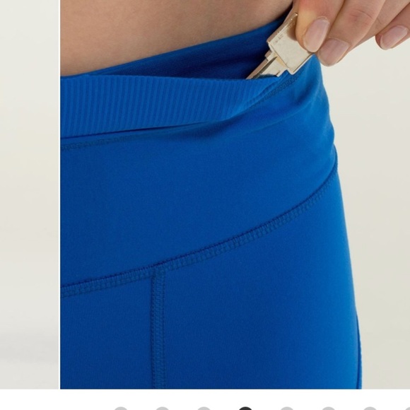 Lululemon Roll Out Crop blue - Picture 3 of 14